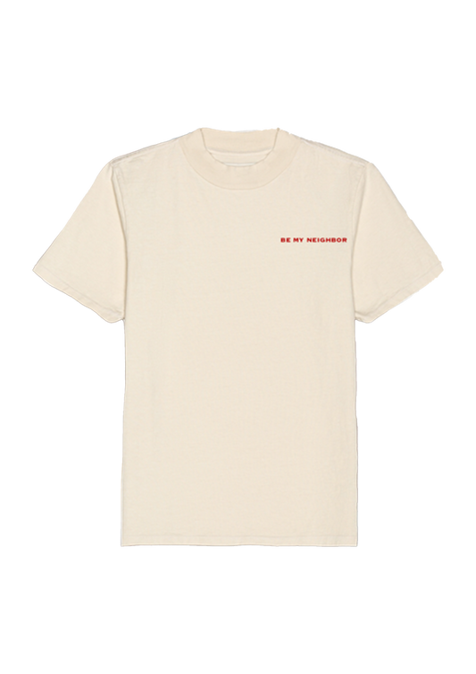 Be My Neighbor T-Shirt - Cream